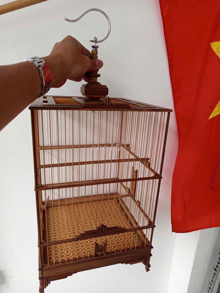 Lồng chim tre màu nâu mới. Mua bán Phụ kiện, Thức ăn, Dịch vụ tại Quận 1 Tp Hồ Chí Minh được đăng bởi quân phạm hình 1