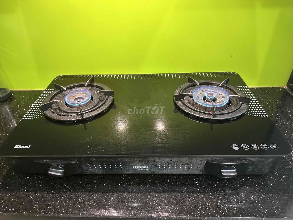 Bếp ga Rinnai RV-715SlimGL Mặt kính Đen. Mua bán Bếp, lò, đồ điện nhà bếp tại Quận Thanh Khê Đà Nẵng được đăng bởi Hiệp hình 1