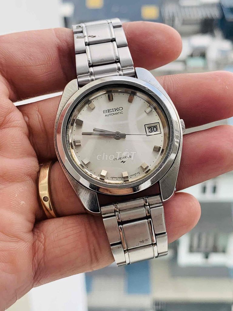 đồng hồ Seiko Automatic chính hãng máy zin đã lau