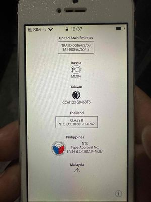 điện thoại IPhone 5s. Mua bán Điện thoại tại Huyện Tri Tôn An Giang được đăng bởi Chi