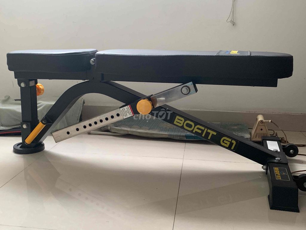 cần bên ghế tập tạ đa năng bofit g1 moi 99%. Mua bán Đồ thể thao, Dã ngoại tại Quận 4 Tp Hồ Chí Minh được đăng bởi Trần văn cường hình 1
