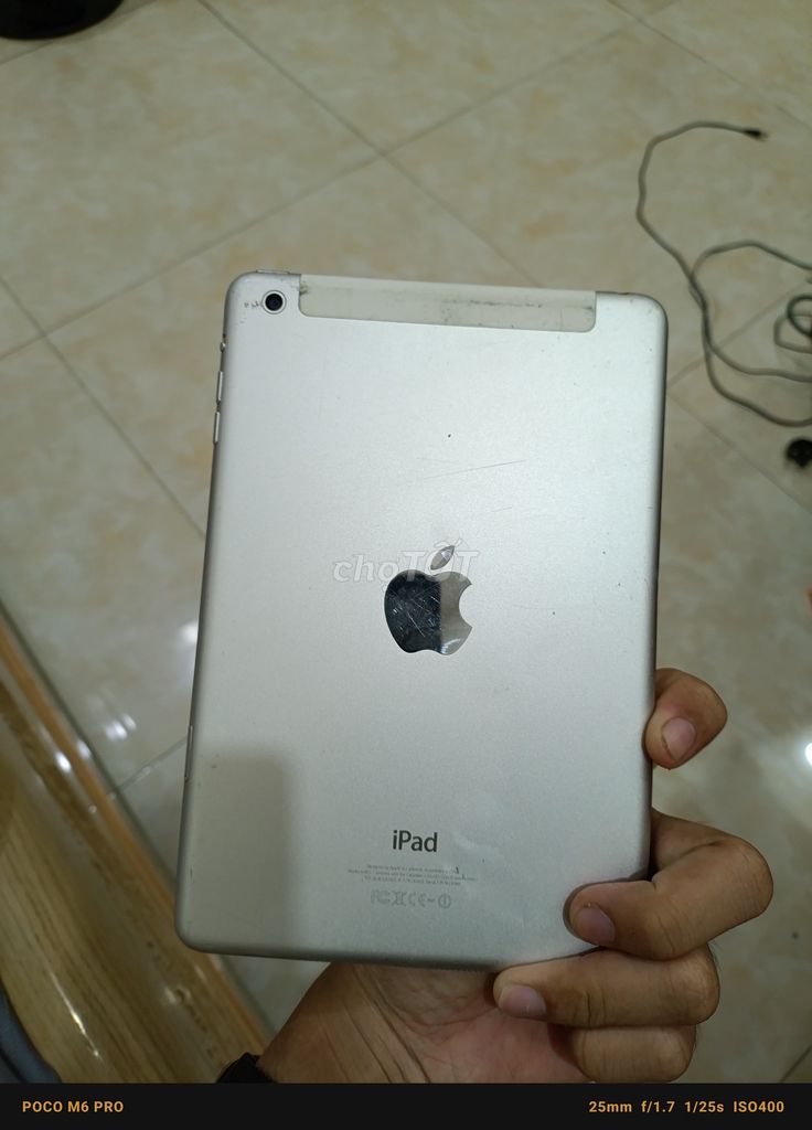 Apple iPad mini 1 Bạc. Mua bán Máy tính bảng tại Thành phố Thủ Dầu Một Bình Dương được đăng bởi Huy Phú Ngô hình 1