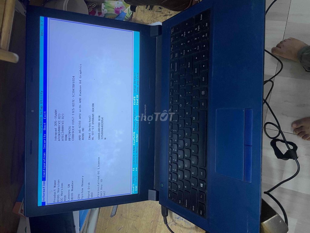 Laptop lenovo a6 6310 ram 4g