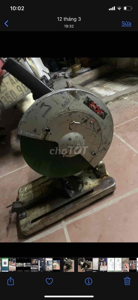 Máy cắt sắt Ryobi Nhật Bản. Mua bán Đồ chuyên dụng, Giống nuôi trồng tại Huyện Sóc Sơn Hà Nội được đăng bởi Nguyen van liem hình 1