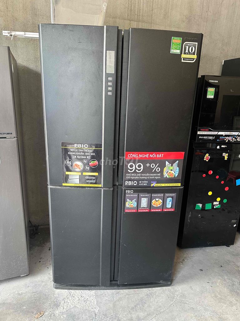 Tủ lạnh Sharp Inverter 4 cánh Đen. Mua bán Tủ lạnh tại Thành phố Biên Hòa Đồng Nai được đăng bởi cường hình 1