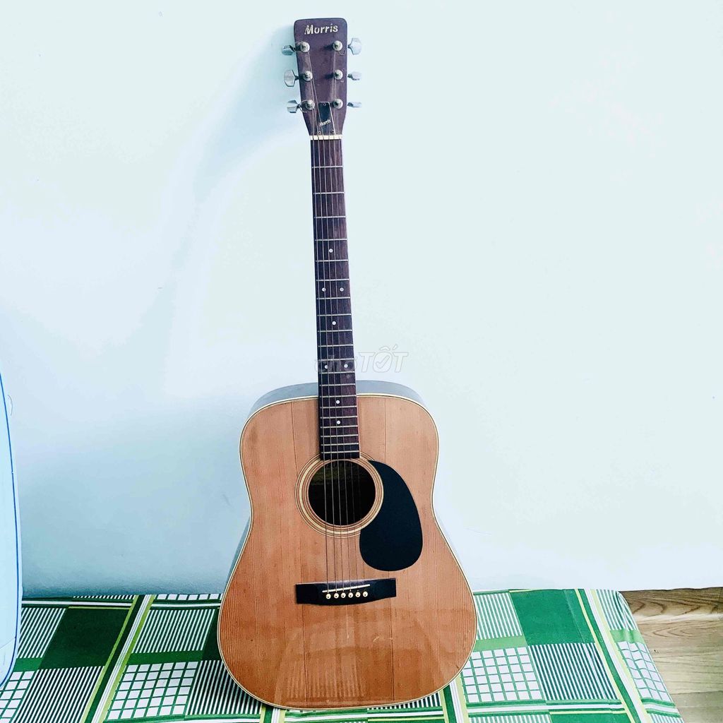 Đàn guitar Morris Nhật Bản 1975 Nâu. Mua bán Nhạc cụ tại Quận 6 Tp Hồ Chí Minh được đăng bởi Huy Trần hình 1