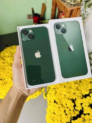 iPhone 13 128GB GREEN NEW FULLBOX APPLE 07/2025