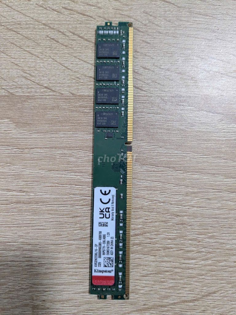 Ram Kingston Máy tính bàn PC3200 DDR4 16GB. Mua bán Linh kiện (RAM, Card...) tại Quận 4 Tp Hồ Chí Minh được đăng bởi Nguyễn Văn Long hình 3