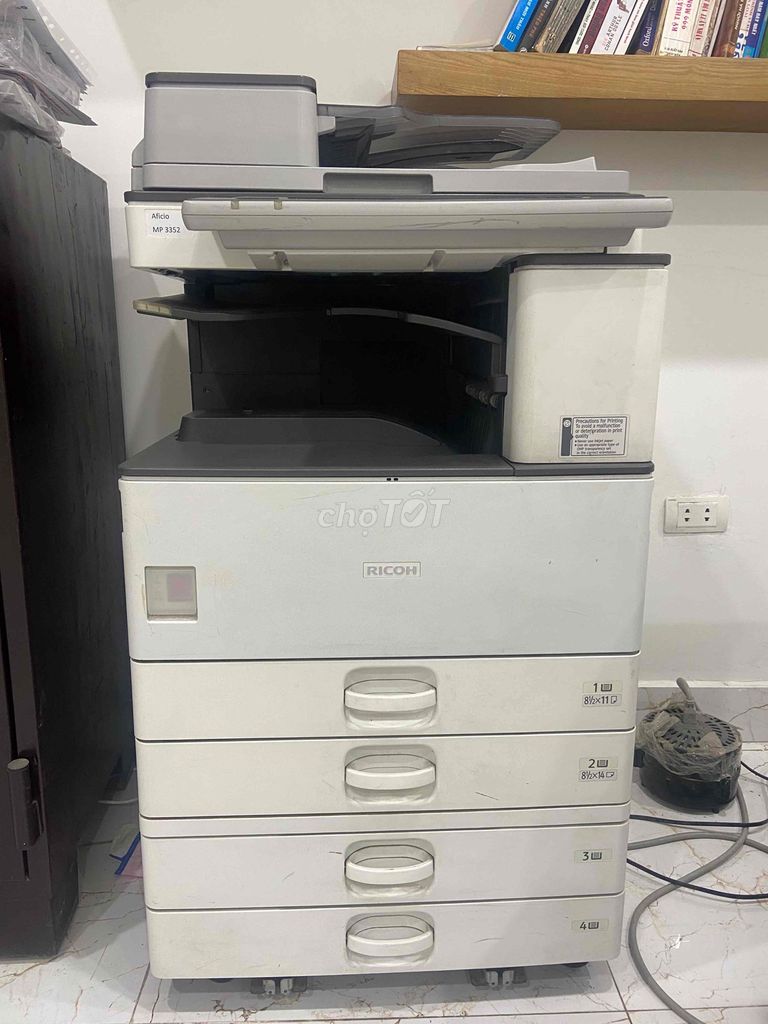 Máy photocopy Ricoh Aficio MP 3352 Trắng. Mua bán Đồ dùng văn phòng tại Quận Hà Đông Hà Nội được đăng bởi Nguyen Manh Hai hình 1