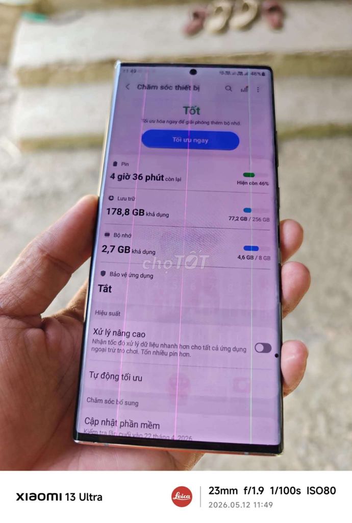 Samsung Note 20 Ultra 256GB Trắng. Mua bán Điện thoại tại Huyện Càng Long Trà Vinh được đăng bởi Tony Huỳnh hình 1