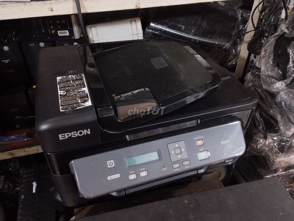 Máy in epson m200 máy lên nguồn pass thợ