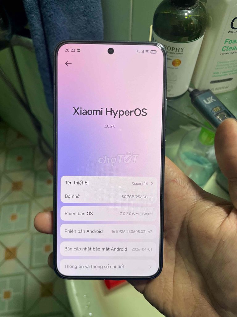 Xiaomi 13 12GB/256GB Đen. Mua bán Điện thoại tại Huyện Thường Tín Hà Nội được đăng bởi Tiến hình 1