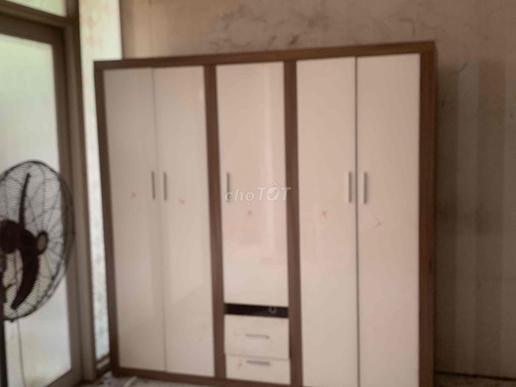 Tủ quần áo gỗ công nghiệp 4 cánh - sdt: ***. Mua bán Tủ, kệ gia đình tại Huyện Hóc Môn Tp Hồ Chí Minh được đăng bởi Phan Hồng thái  hình 1