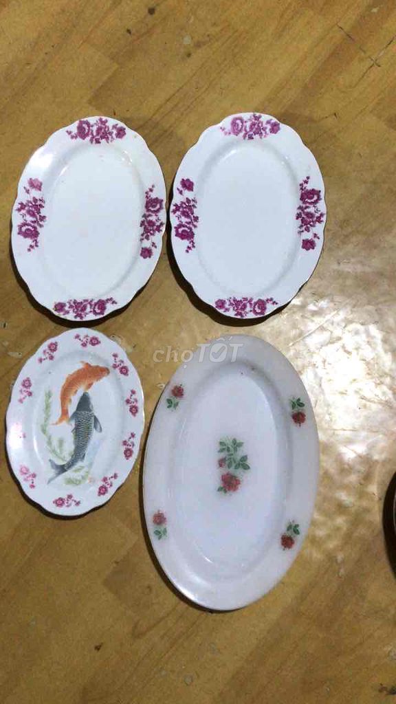 Đĩa Sứ Trắng Hoa hồng, Cá Nhật 35cm. Mua bán Dụng cụ nhà bếp tại Quận Gò Vấp Tp Hồ Chí Minh được đăng bởi Phùng Cường hình 1