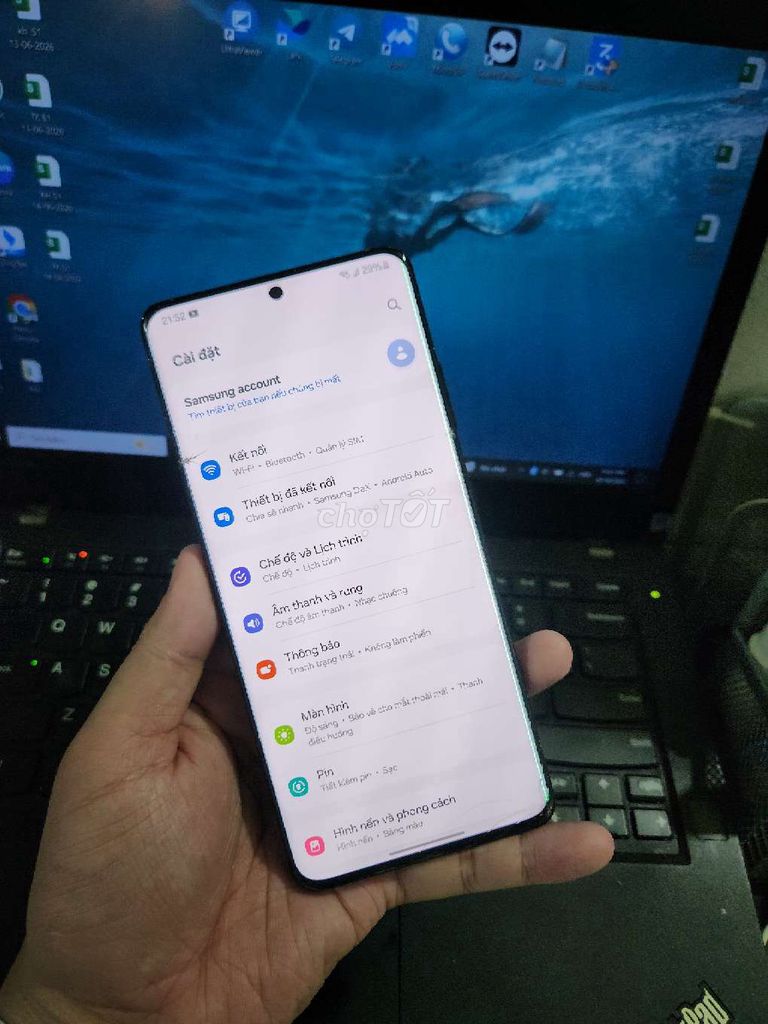 Samsung S21 Ultra 12GB/128GB Đen 2 sim. Mua bán Điện thoại tại Quận Ninh Kiều Cần Thơ được đăng bởi minh tâm hình 1
