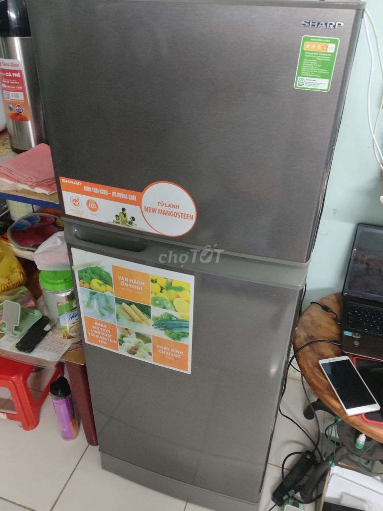 bán tủ lạnh 196 lít sharp Thái Lan