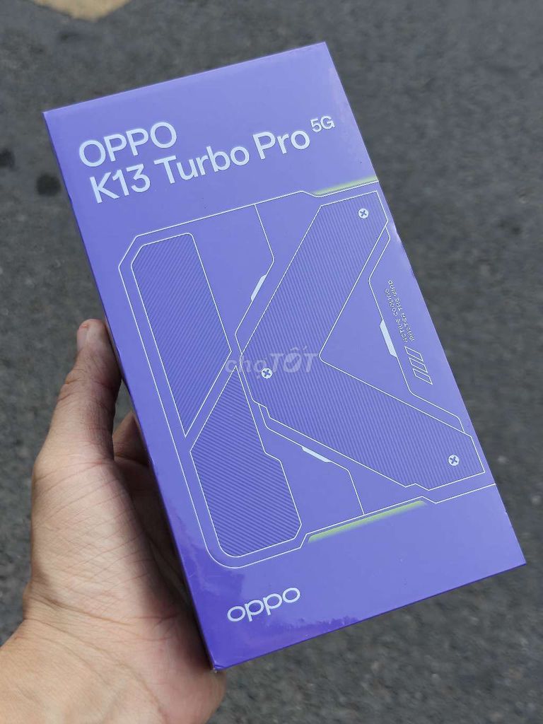 OPPO K13 Turbo Pro mới 100 bạc và tím. Mua bán Điện thoại tại Quận Bình Tân Tp Hồ Chí Minh được đăng bởi Phạm Vôn hình 1