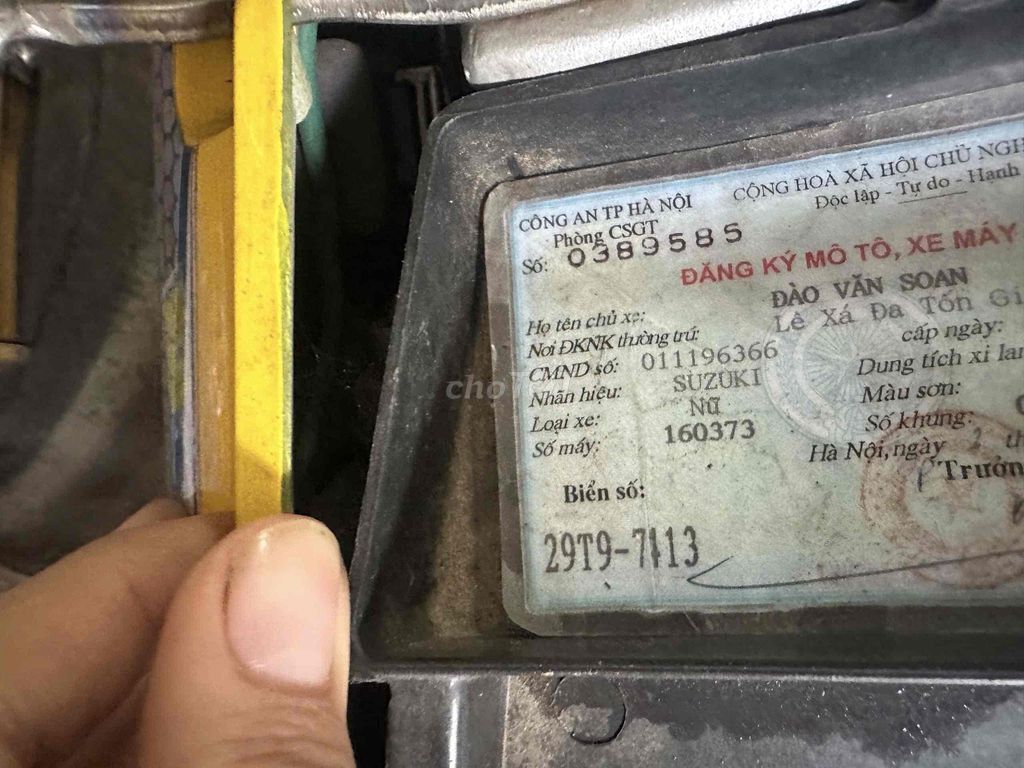 Satria 2000 xác zin giấy zin k phải xe ráp nha ae. Mua bán Xe máy tại Quận Ba Đình Hà Nội được đăng bởi Hien hình 4