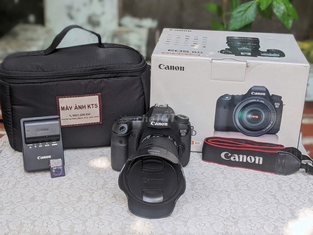 [Máy ảnh KTS] Canon EOS 6D 24-105mm STM Đen. Mua bán Máy ảnh, Máy quay tại Quận 6 Tp Hồ Chí Minh được đăng bởi may anh KTS hình 1