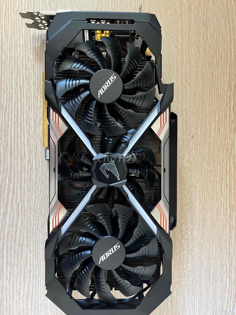 Card màn hình Gigabyte AORUS GeForce GTX 1080 Ti. Mua bán Linh kiện (RAM, Card...) tại Quận Cẩm Lệ Đà Nẵng được đăng bởi Зайцев Владимир hình 1