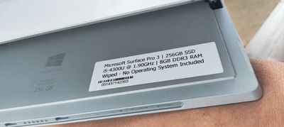 Surface Pro 3 core i5 ram 8gb ssd 256 rất mới
