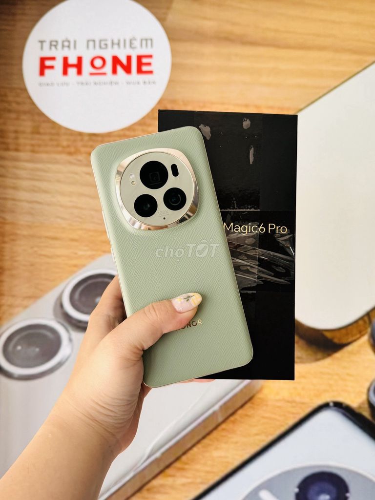 Honor Magic 6 Pro Xanh lá 12.512Gb Fullbox Quốc Tế