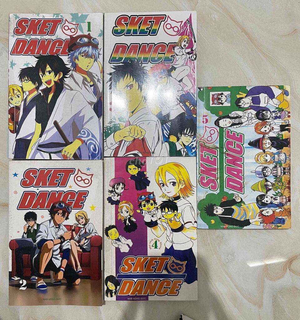 Sách truyện tranh SKET DANCE. Mua bán Sách tại Huyện Lấp Vò Đồng Tháp được đăng bởi Chơn Trần hình 1