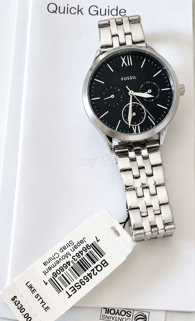 Đồng hồ Fossil BQ2469SET Nữ Bạc Kim loại. Mua bán Đồng hồ tại Quận Ngũ Hành Sơn Đà Nẵng được đăng bởi nhan hình 1