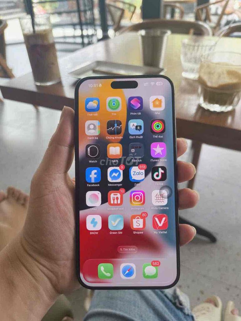 Apple iPhone 15 Pro Max 256GB Xanh 83%. Mua bán Điện thoại tại Thành phố Huế Thừa Thiên Huế được đăng bởi Minh Khôi hình 1