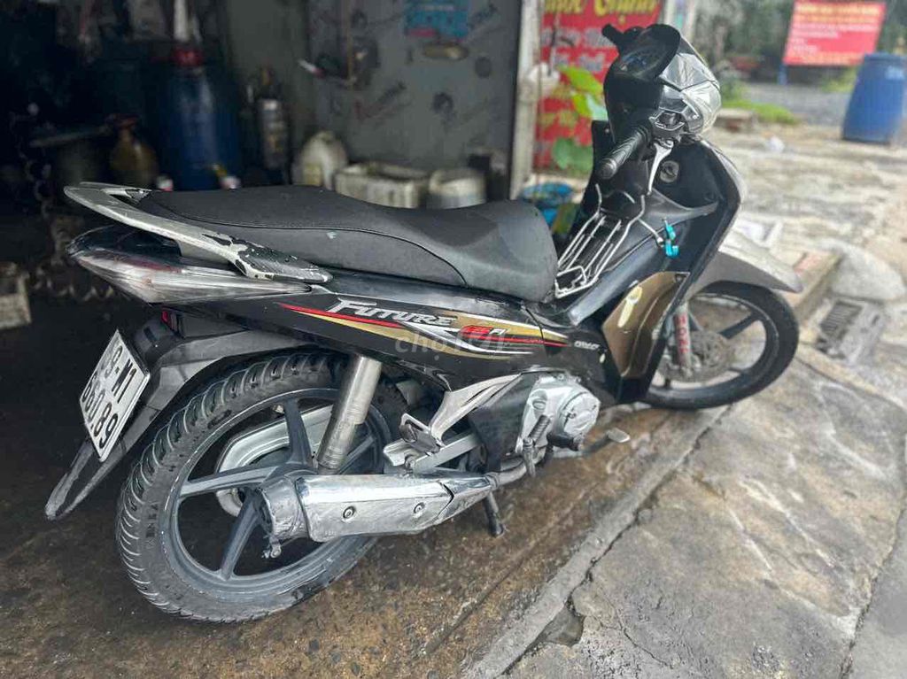 Honda Future Fi 2014 Черно-серебристый