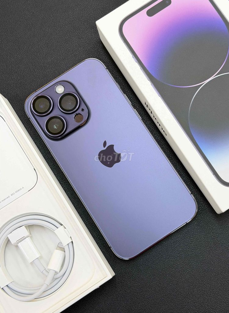 ✅IPHONE 14PRO TÍM 256G ĐẸP 98,5% , FULL BOX, P100👇. Mua bán Điện thoại tại Quận Hải An Hải Phòng được đăng bởi Phạm Huyền Hoàng Dũng Mobile  hình 1