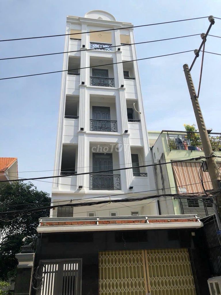 Cần bán nhà xây căn hộ dịch vụ Phạm Huy Thông, 5x27m,5lầu, 17phòng
