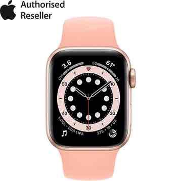 Apple Watch Series 6 LTE (4G) 44mm màu hồng.