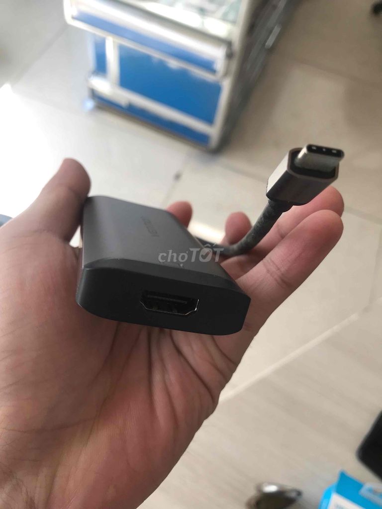 Bộ Hub chuyển đổi USB-C sang HDMI, USB 3.0…