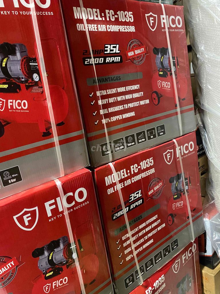 ban gap Máy nén khí FICO FC-1035 Đỏ 35L bán xã kho. Mua bán Đồ chuyên dụng, Giống nuôi trồng tại Thành phố Thủ Đức Tp Hồ Chí Minh được đăng bởi Máy Móc Nam Bình Dương hình 1