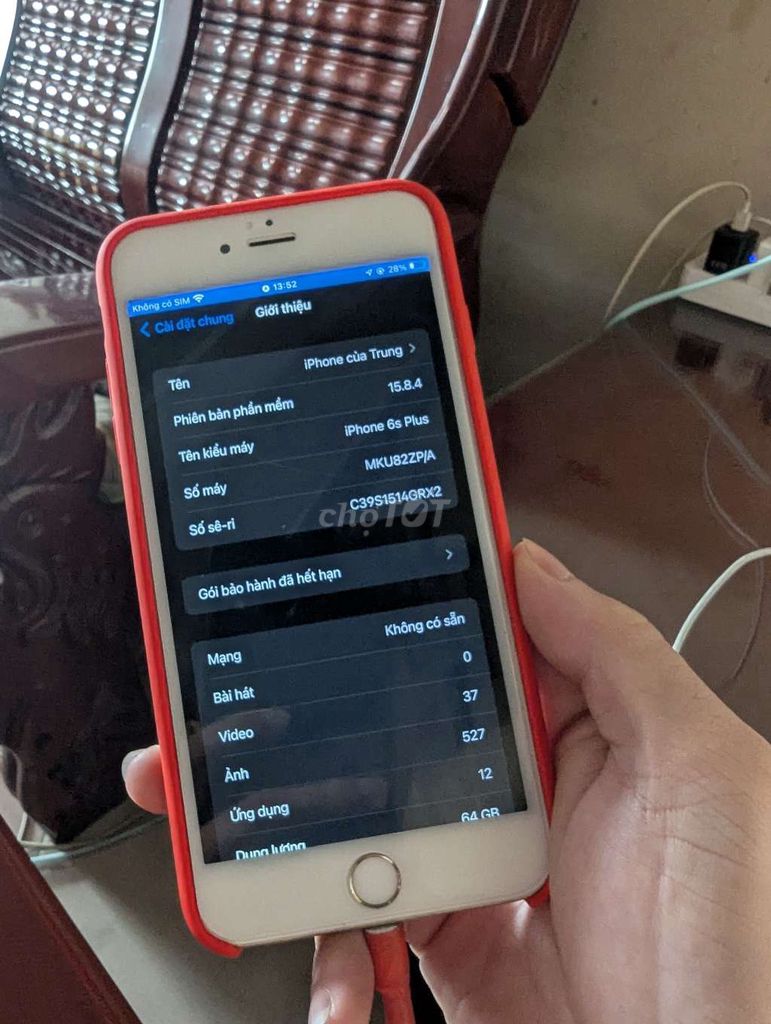 iPhone 6spl xài máy phụ. Mua bán Điện thoại tại Quận 6 Tp Hồ Chí Minh được đăng bởi Trung  hình 1