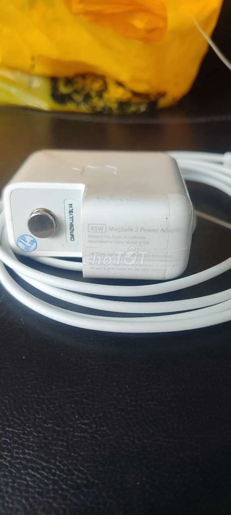 Sạc laptop Apple MagSafe 2 60W Trắng cũ. Mua bán Phụ kiện (Màn hình, Chuột...) tại Quận Gò Vấp Tp Hồ Chí Minh được đăng bởi gia bảo hình 1