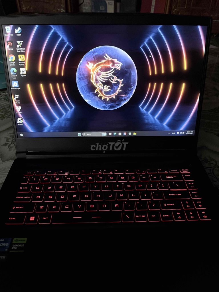 Laptop MSI Intel Core Đen. Mua bán Laptop tại Quận Tân Phú Tp Hồ Chí Minh được đăng bởi thịnh tiến hình 1