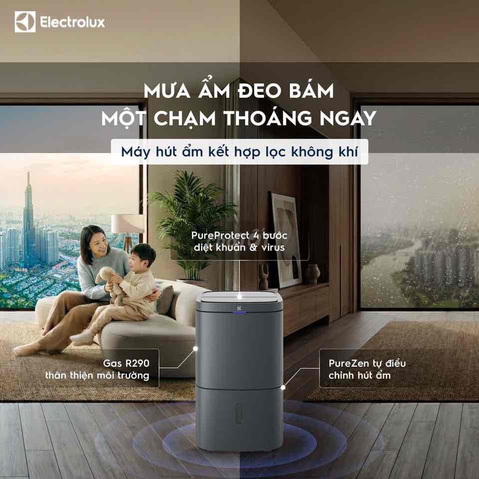 Máy hút ẩm Electrolux EDH12TRBD2. Mua bán Nội thất, đồ gia dụng khác tại Quận Hà Đông Hà Nội được đăng bởi Mai Thị Thanh Tâm hình 1