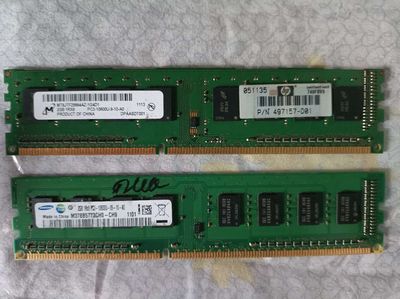RAM PC 4GB( 2 thanh 2GB) DDR3