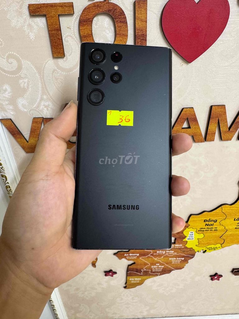 Samsung S22 Ultra 128GB-màn Zin sọc. Mua bán Điện thoại tại Quận Long Biên Hà Nội được đăng bởi ADAYROI ĐIỆN THOẠI RUBY  hình 1