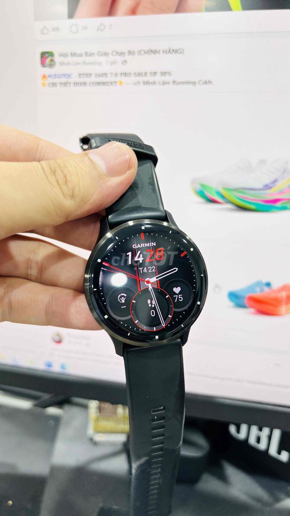 Garmin Venu 3 Đen 45mm. Mua bán Thiết bị đeo thông minh tại Quận Hoàng Mai Hà Nội được đăng bởi Hải hình 1