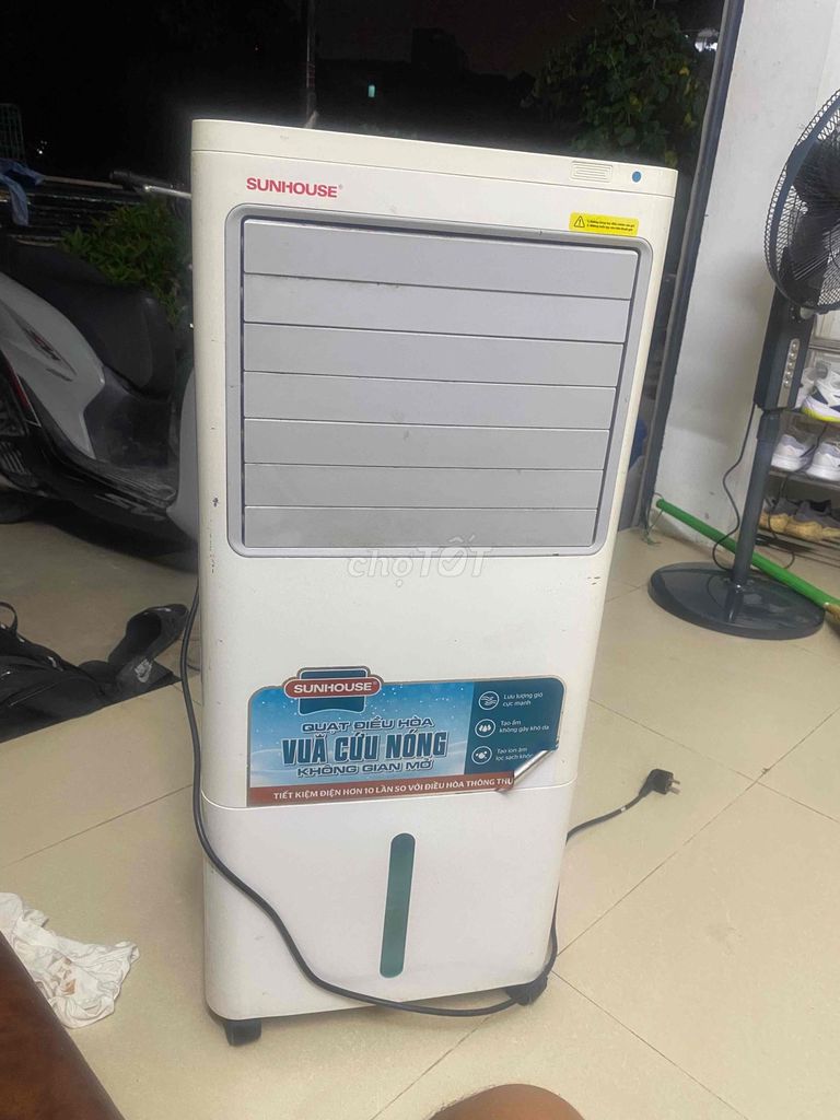 Quạt điều hòa Sunhouse Trắng làm mát hơi nước. Mua bán Máy lạnh, điều hoà tại Quận Ba Đình Hà Nội được đăng bởi Nguyễn Công Quang hình 1