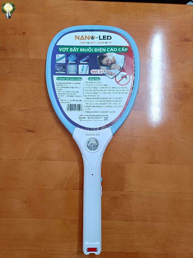 Vợt muỗi điện NANOLED NVC 01 Nhựa PP. Mua bán Nội thất, đồ gia dụng khác tại Thành phố Rạch Giá Kiên Giang được đăng bởi Nhã Đan hình 1