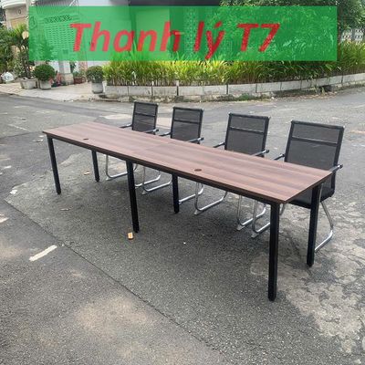 Bàn làm việc 4 chỗ ngồi # bàn 3m x 60cm. Mua bán Đồ dùng văn phòng tại Quận 3 Tp Hồ Chí Minh được đăng bởi KDHD