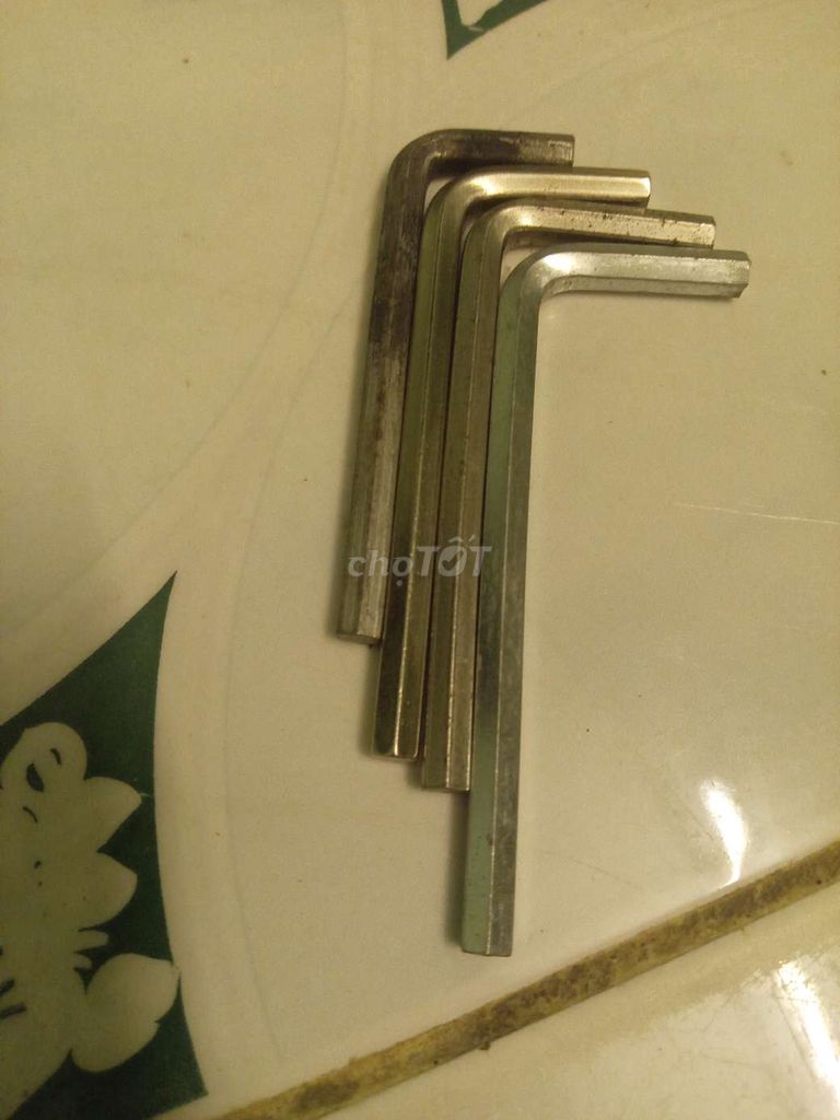 Bộ lục giác kim loại Bạc. Mua bán Nội thất, đồ gia dụng khác tại Quận Ba Đình Hà Nội được đăng bởi  Salt  Sugar hình 1