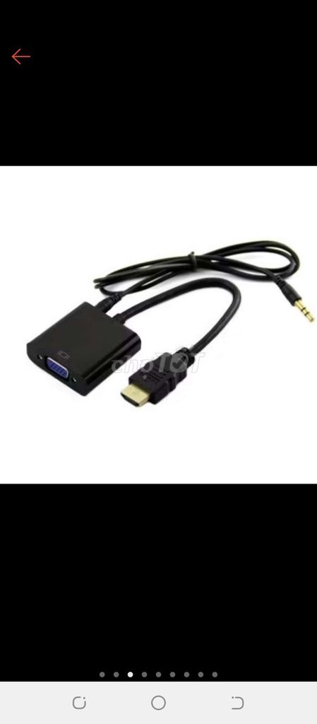 Cáp Chuyển Đổi HDMI, DVI sang VGA. Mua bán Phụ kiện (Màn hình, Chuột...) tại Huyện Châu Thành Kiên Giang được đăng bởi Chí Nguyện PC hình 1