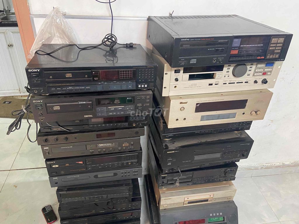 Đầu đĩa Nhiều loại Nhật Bản đã dùng. Mua bán Tivi, Âm thanh tại Quận Bình Tân Tp Hồ Chí Minh được đăng bởi chuyên hàng cũ hình 1