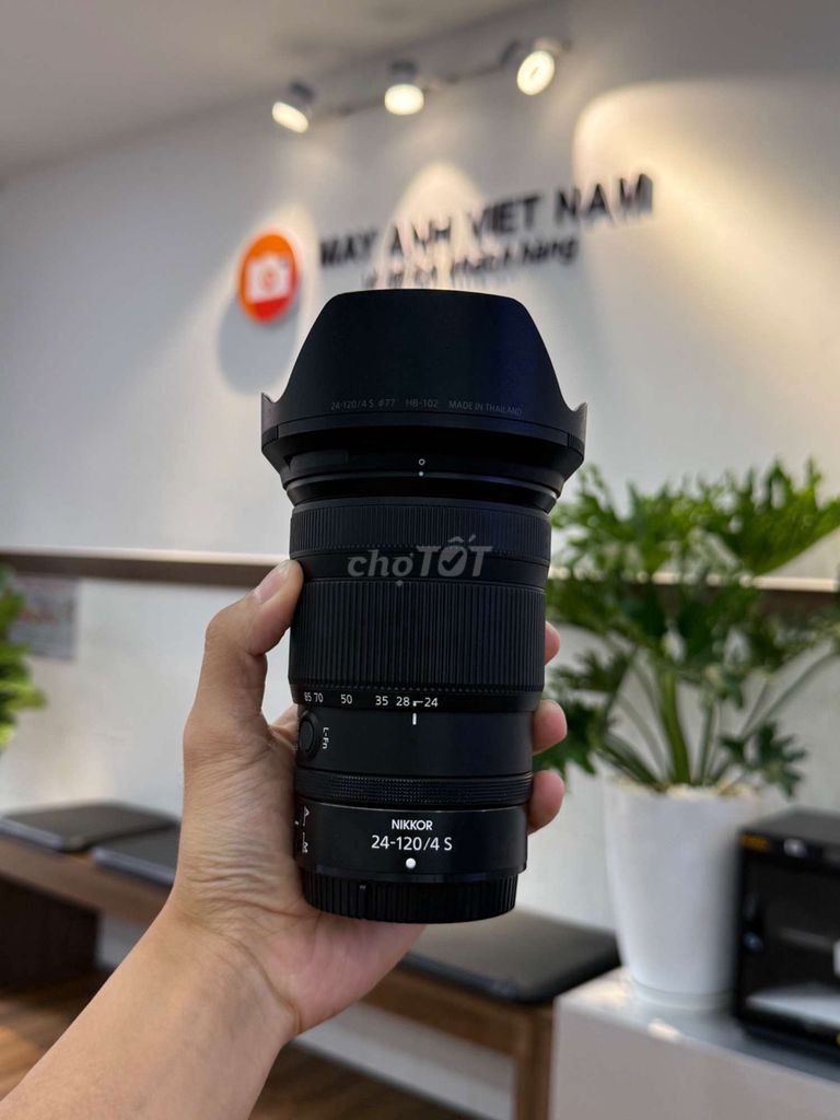 Ống kính Nikon 24-120 F4 S Đen. Mua bán Máy ảnh, Máy quay tại Quận 1 Tp Hồ Chí Minh được đăng bởi Thanh Thanh hình 1