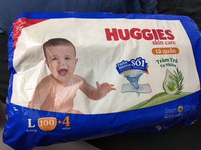 Tã quần Huggies size L 104 miếng - 134782345